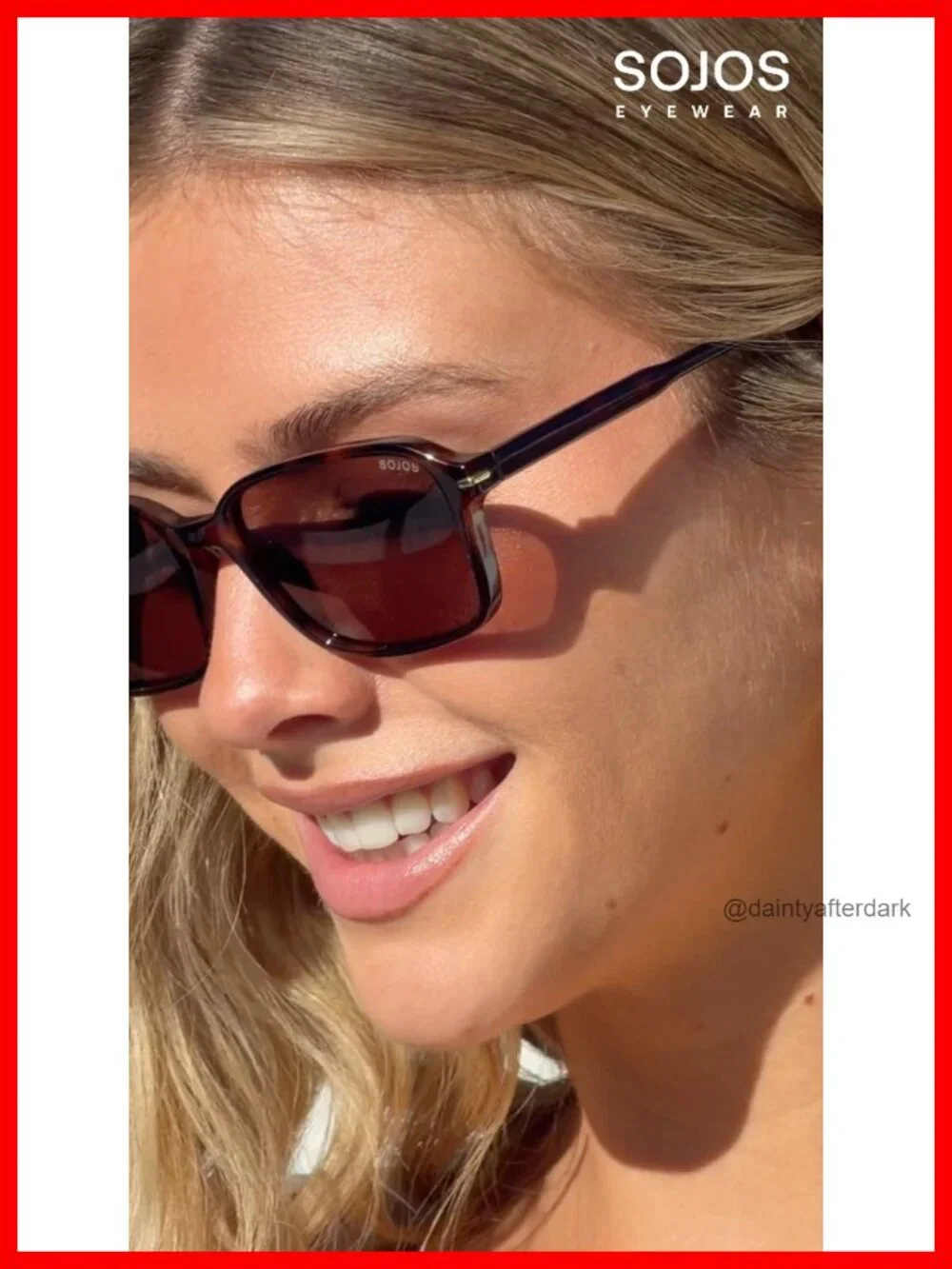 Retro Rectangular Polarized Sunglasses UV Protection Square Frame SJ2663